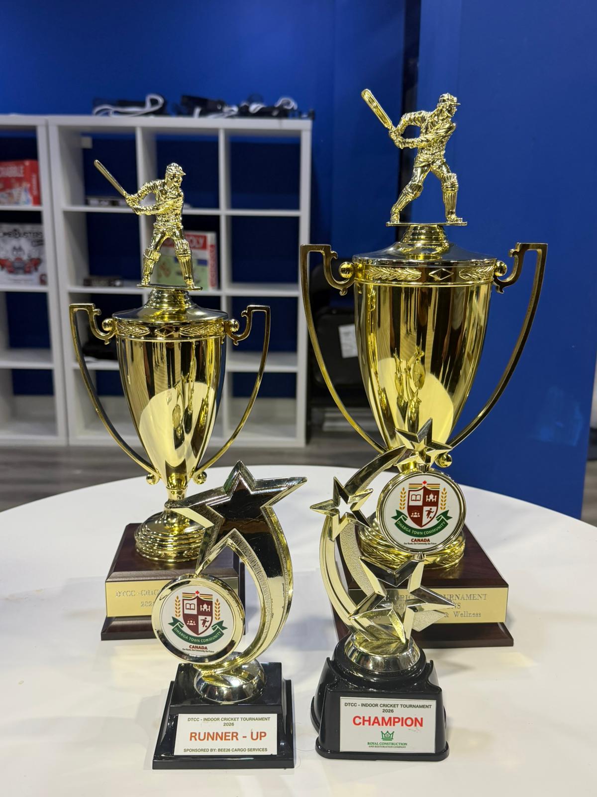 Sports event trophies